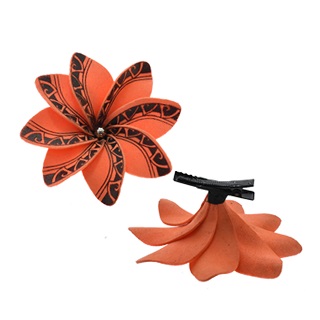 Tatoo FLOWER Hair Clips